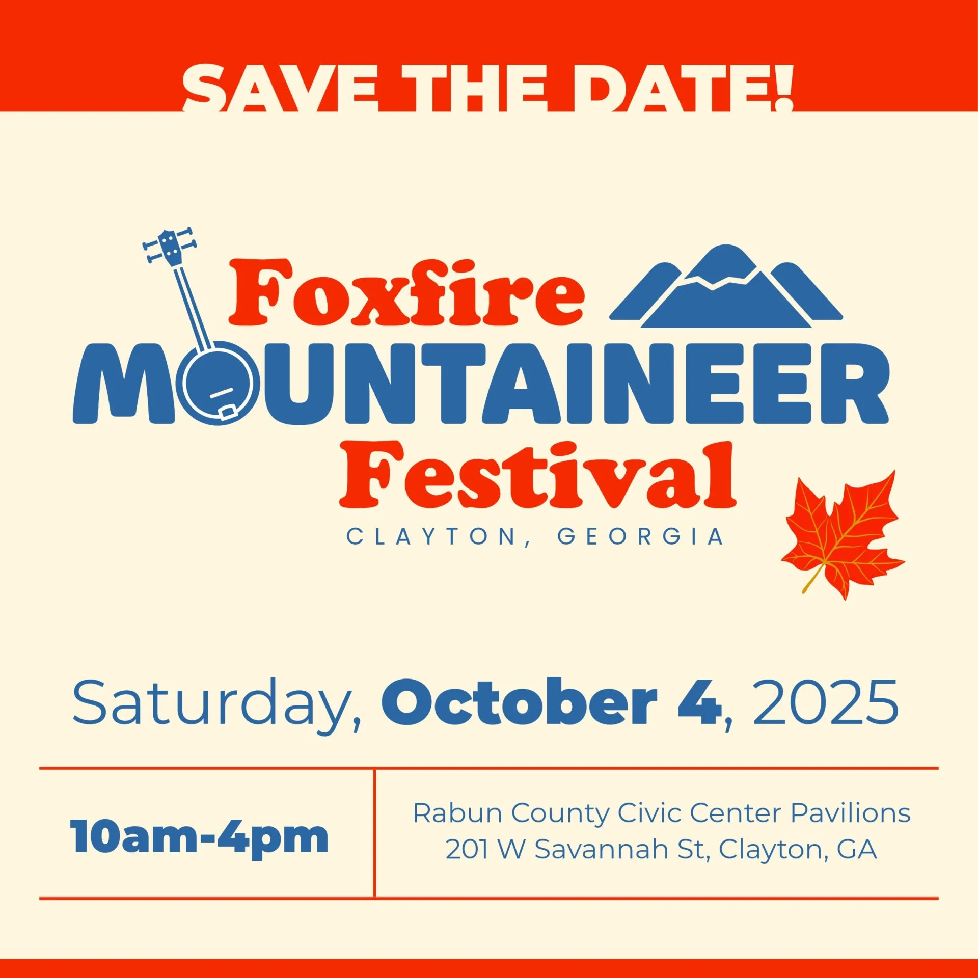 Foxfire Mountaineer 2025 logo